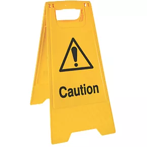"Caution" A-Frame Sign 600 x 300mm 3 "Caution" A-Frame Sign 600 x 300mm