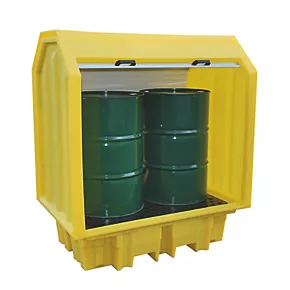 BP2HC 230Ltr Covered Bund Pallet 990 x 1490 x 1690mm 4 BP2HC 230Ltr Covered Bund Pallet 990 x 1490 x 1690mm - Image 2