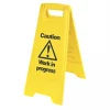 Caution Work in Progress A-Frame Safety Sign 680 x 300mm -Spill Safe Shop 26146 P
