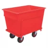 Mobile Container w/ Swivel Wheels Red 370Ltr -Spill Safe Shop 398HK P