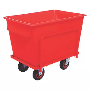 Mobile Container w/ Swivel Wheels Red 370Ltr 3 Mobile Container w/ Swivel Wheels Red 370Ltr