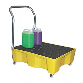 ST66WH 66Ltr Spill Tray on Wheels 609 x 933 x 983mm 4 ST66WH 66Ltr Spill Tray on Wheels 609 x 933 x 983mm - Image 2