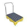 ST66WH 66Ltr Spill Tray on Wheels 609 x 933 x 983mm 2 ST66WH 66Ltr Spill Tray on Wheels 609 x 933 x 983mm -Spill Safe Shop 541HJ P