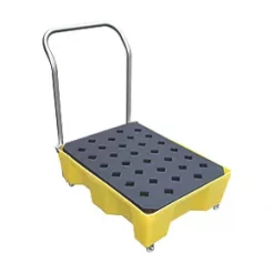 ST66WH 66Ltr Spill Tray on Wheels 609 x 933 x 983mm