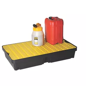 Lubetech 60Ltr Polyethylene Spill Tray & Grate 1000 x 600 x 175mm 3 Lubetech 60Ltr Polyethylene Spill Tray & Grate 1000 x 600 x 175mm