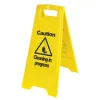 Caution Cleaning in Progress A-Frame Safety Sign 600 x 290mm -Spill Safe Shop 72051 P