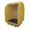 BP4HC 410Ltr Covered Bund Pallet 1420 x 1470 x 2070mm 2 BP4HC 410Ltr Covered Bund Pallet 1420 x 1470 x 2070mm -Spill Safe Shop 842HJ P